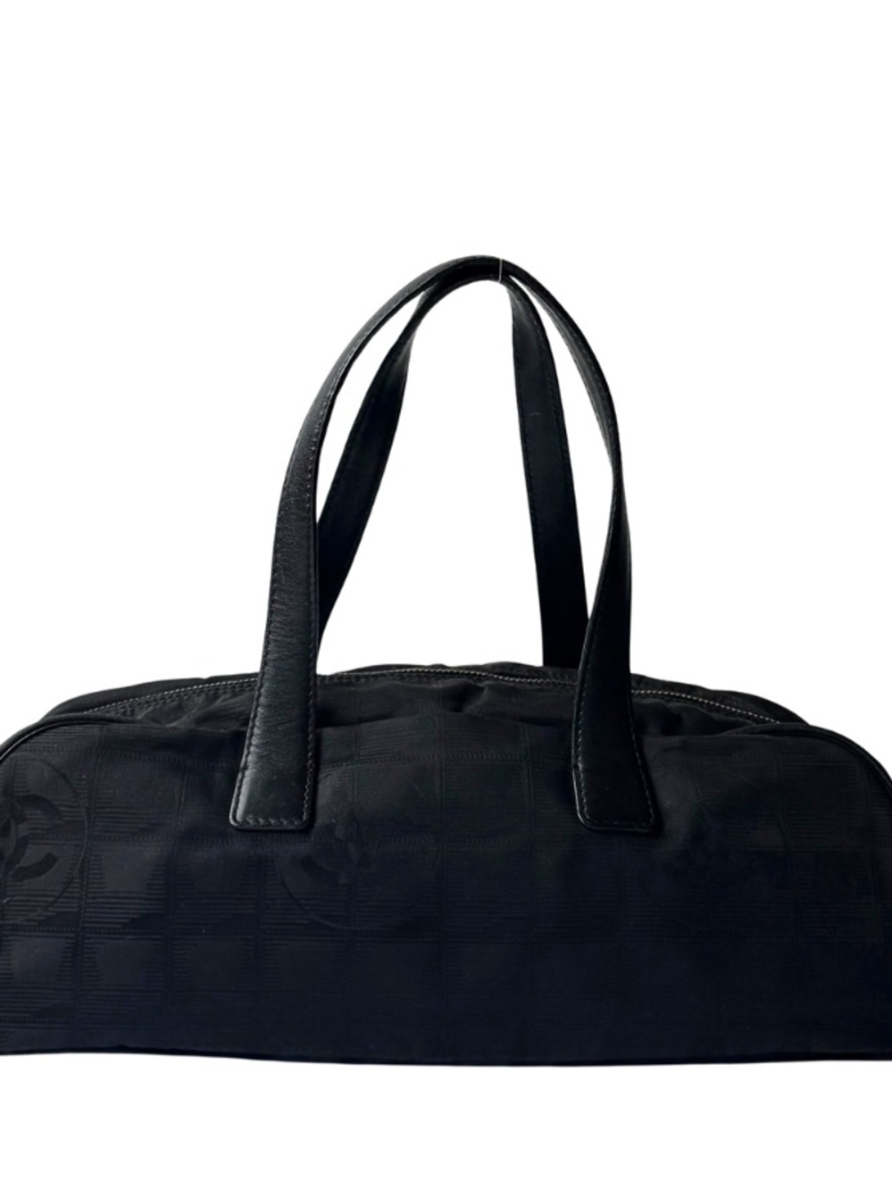 Chanel Travel Line Boston Bag Black by Karl Lagerfeld